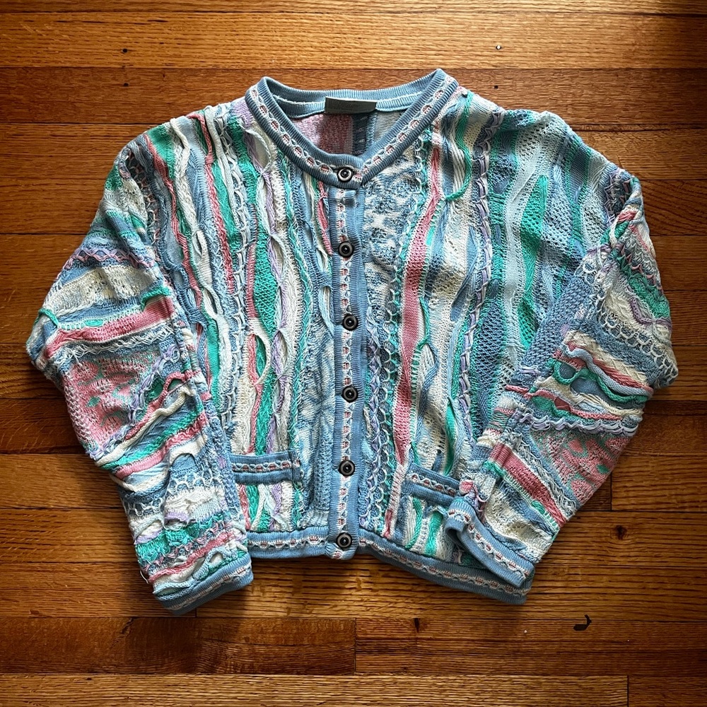 Coogi Sweater Cardigan, Women’s M